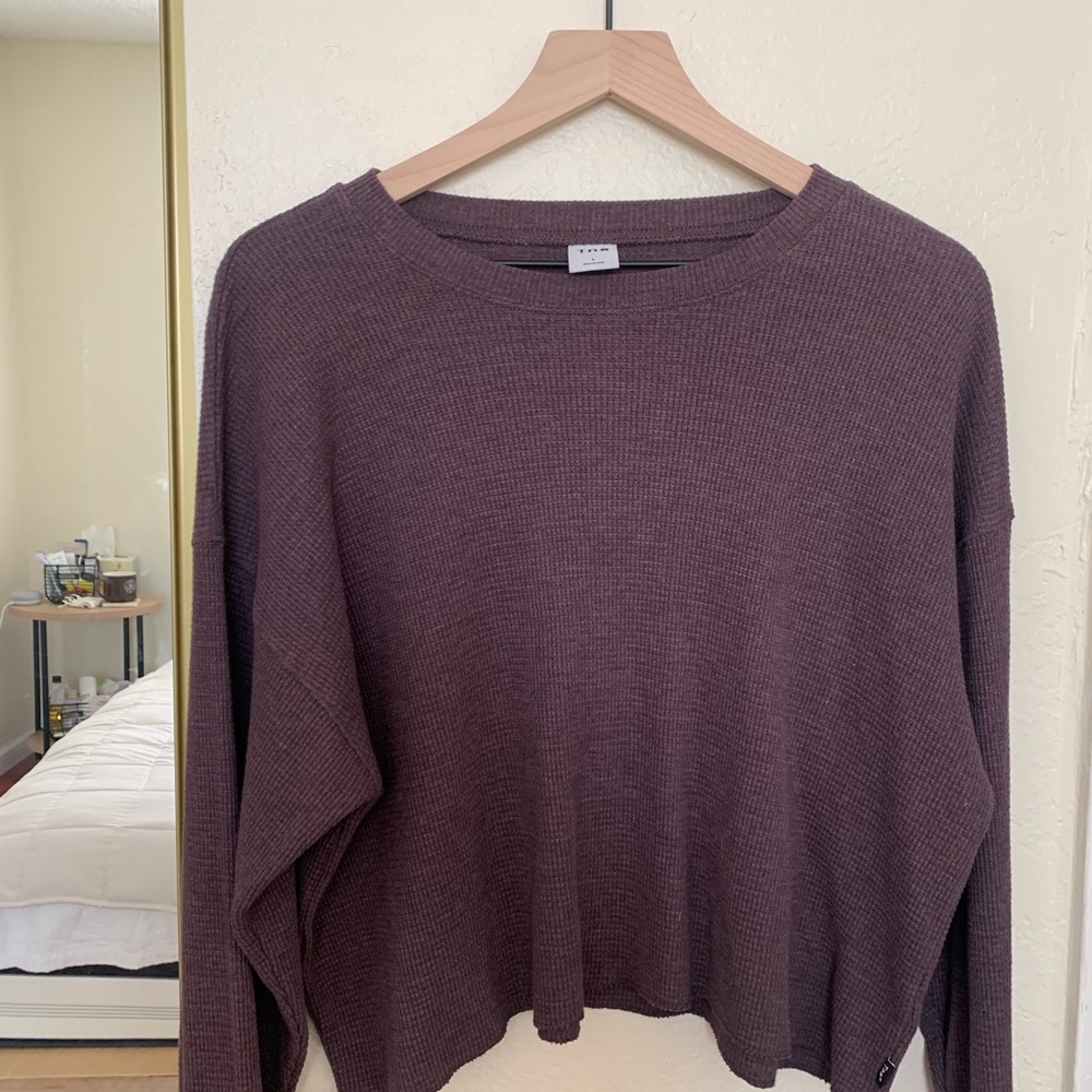 Aritzia TNA Alamo Thermal Henley sz L